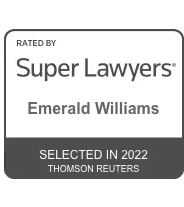 Super Lawyers 2022 Emerals Williams